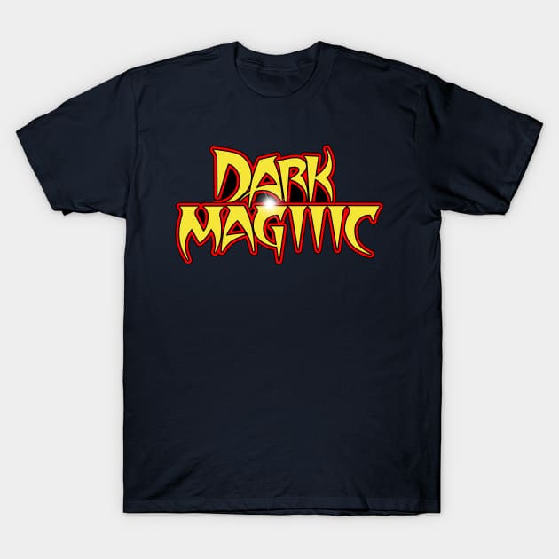 Dark Magic T-Shirt (Red) T-Shirt by Jason Inman (Geek History Lesson)